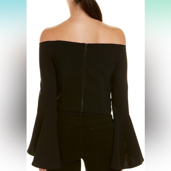 Bardot Solange bell sleeve off the shoulder XS - Picture 2 of 5